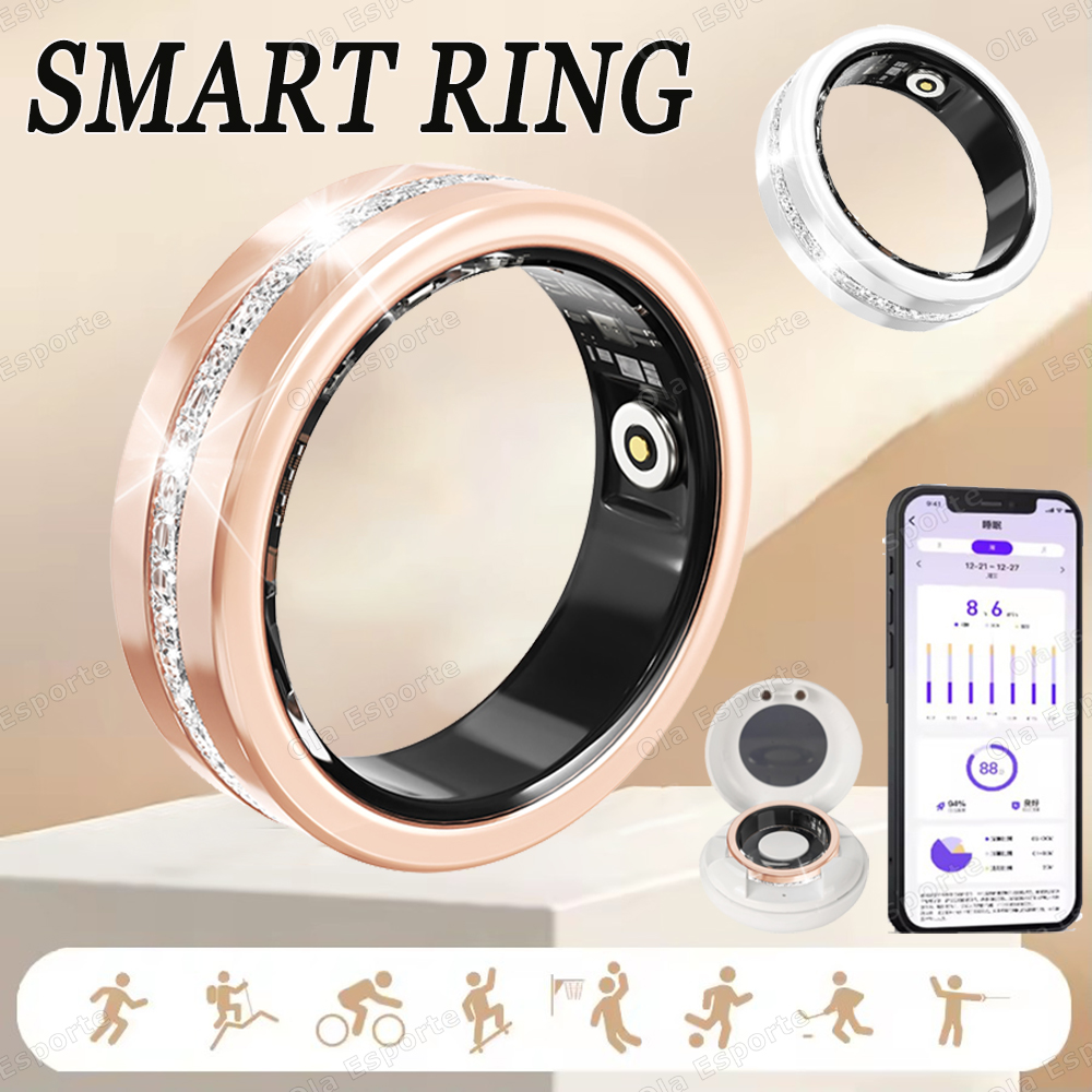 Smart Ring Health Tracker Heart Rate Sleep - 2026 New Smart Ring Lady Heart