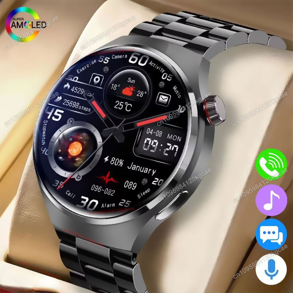 Smart Ring Step Calorie Fitness Monitor - 2026 New Men's Smart Watch HD
