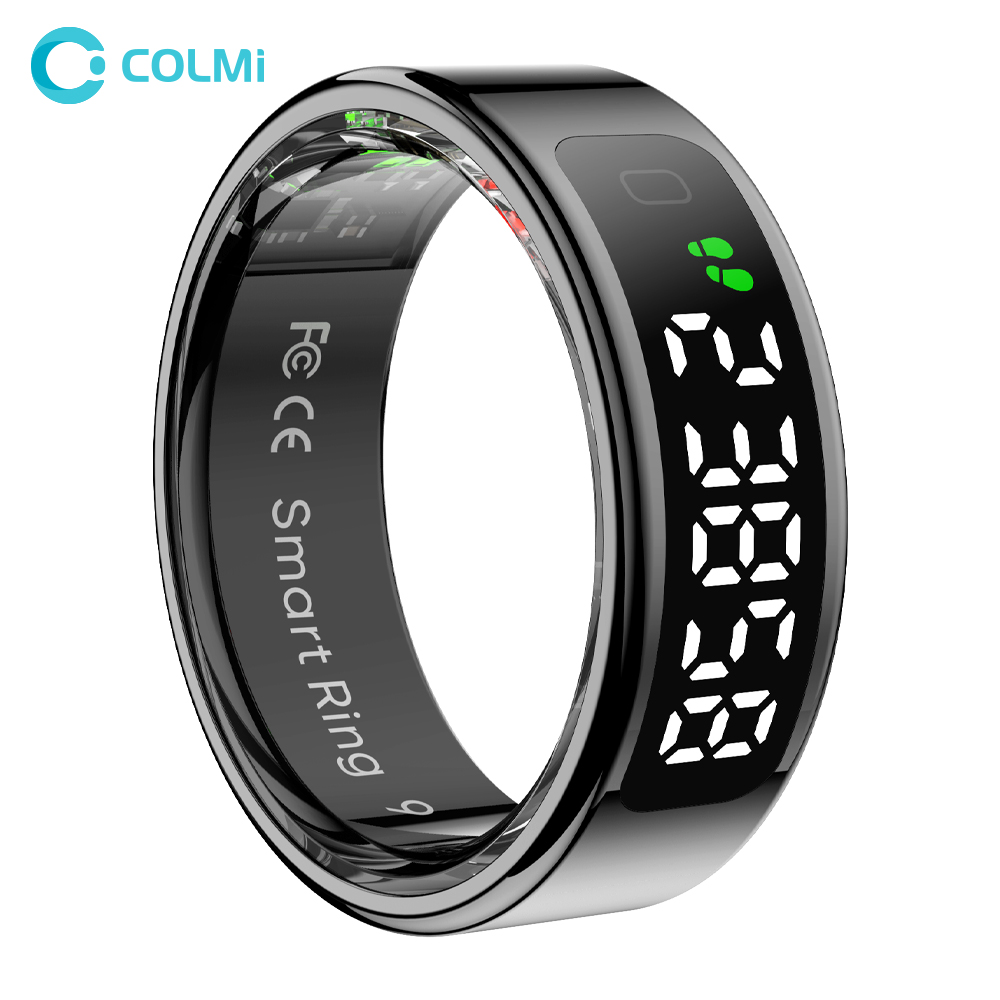 COLMI R12 Smart Ring with Disp - Smart Ring Health Tracker Heart Rate Sleep recension och pris