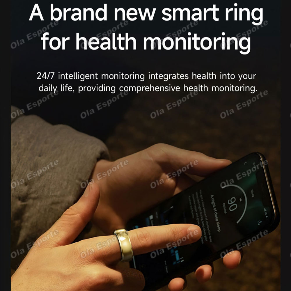 Vibration Alerts Smart Ring Me - Smart Ring Step Calorie Fitness Monitor recension och pris