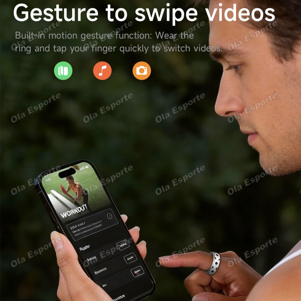 Vibration Alerts Smart Ring Me - Smart Ring Step Calorie Fitness Monitor recension och pris
