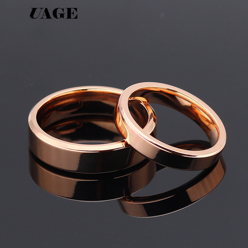 UAGE  High Quality Titanium St - Smart Ring Stainless Steel Black Gold recension och pris