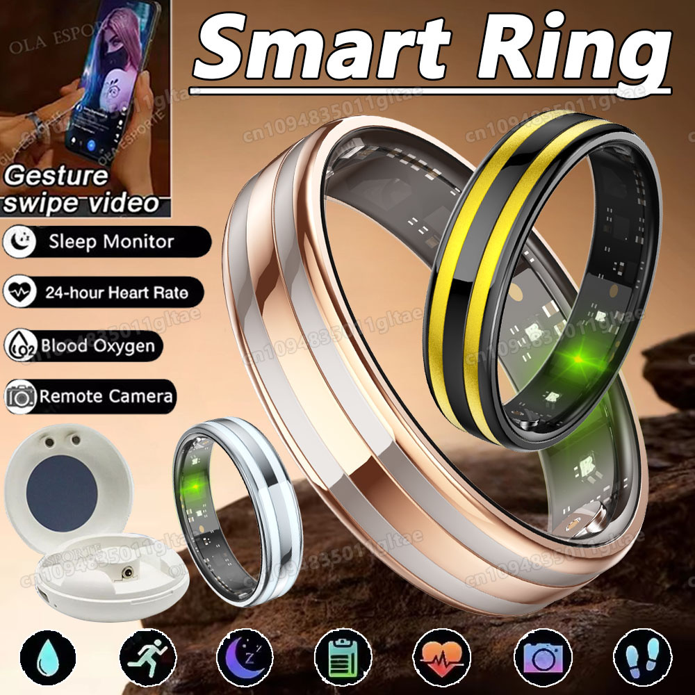Gesture Sensing Smart Ring Hea - Smart Ring Health Tracker Heart Rate Sleep recension och pris