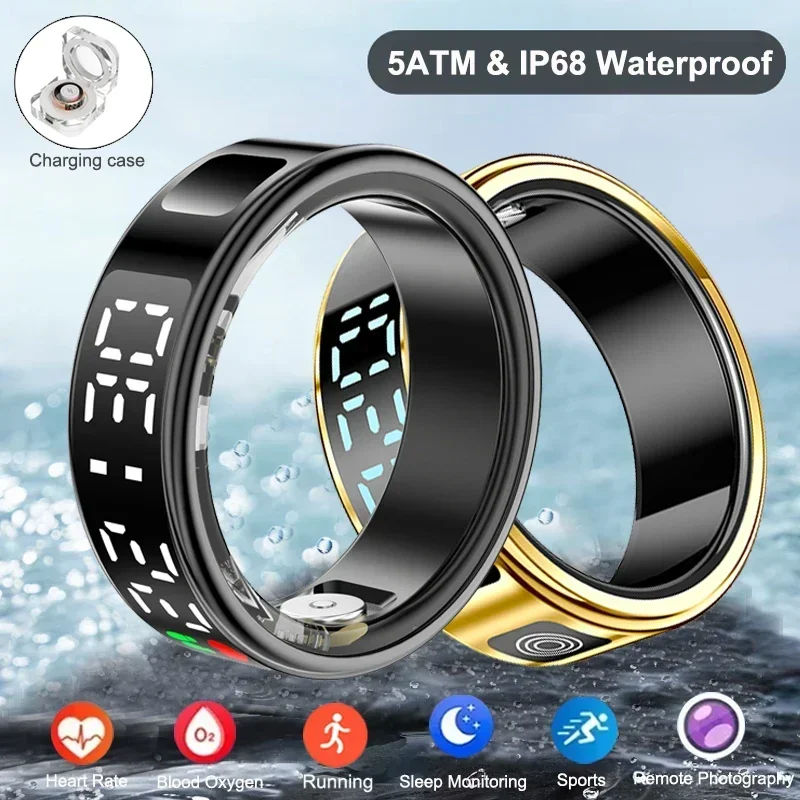 Smart Ring For Men Women Multi - Smart Ring Health Tracker Heart Rate Sleep recension och pris