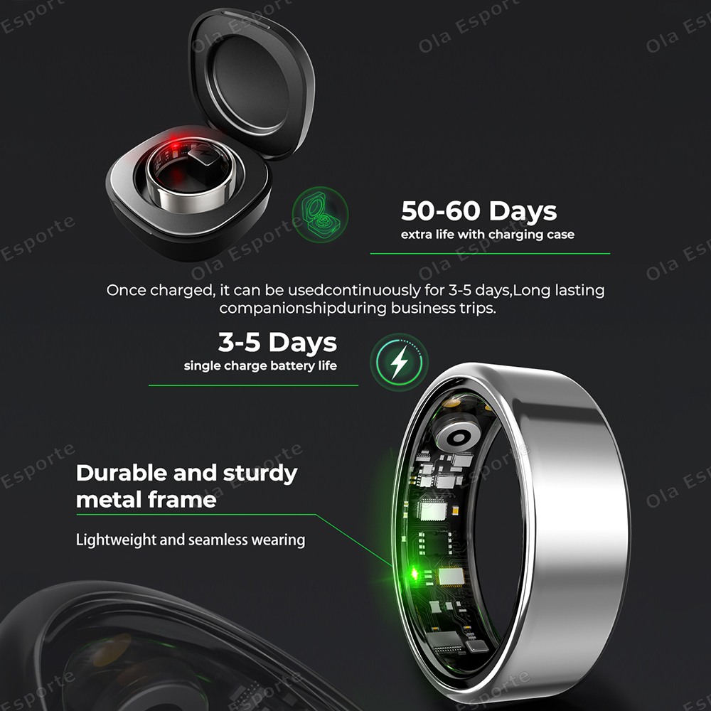 Smart Ring Health Tracker Fitn - Smart Ring Health Tracker Heart Rate Sleep recension och pris